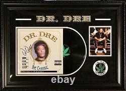 Dr Dre The Chronic Signed Autographied Vinyl Album Custom Designed Frame Jsa Loa
