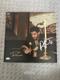 Drake a signé l'album vinyle Take Care autographié Aubrey Graham Psa 10! Dna Coa