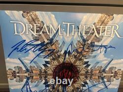 Dream Theatre LP vinyle live signé et autographié Msg X5 John Myung rare en personne