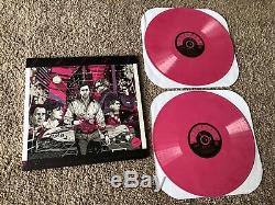 Drive Bande Son Rose 2x Vinyle Lp Record Variant Signé Par Tyler Stout Mondo Nouveau