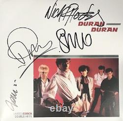 Duran Duran Signé Album Taylor Le Bon Rhodes Autographed Vinyl Photo Proof