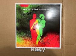 Duran Duran Signé Autographié Vinyl Record Lp Seven Et Le Tigre Ragged Rio