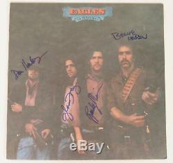 Eagles Signed Autograph Desperado Album Vinyle Lp De 4 Don Henley, Glenn Frey +