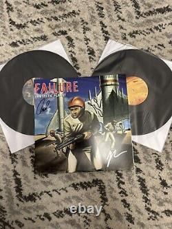 Échec Fantastic Planet 2LP Vinyle Record LP SIGNÉ AUTOGRAHIÉ TRÈS RARE