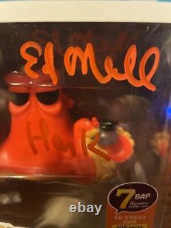 Ed Oneill A Signé Hank Funko Pop, Trouvant Dory Jsa Coa