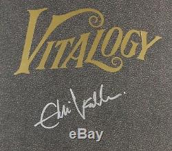 Eddie Vedder Pearl Jam Jsa Signé Album Vinyle Autograph Vitalogie Album Flat