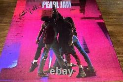 Eddie Vedder Pearl Jam Ten 10 Signé Album Autographié Vinyl Lp Coa Proof