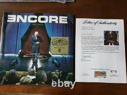 Eminem Signé Encore Lp Vinyl Psa/adn Album Autographié