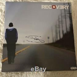 Eminem Slim Shady Autographié Originale Signée Récupération Disque Vinyle Album Coa