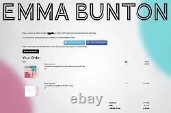 Emma Bunton A Signé My Happy Place Test Pressing Lp Vinyl Album Spice Girls Baby