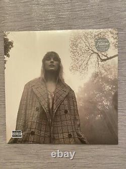 Ensemble Complet Oop 8 USA Marbré Taylor Swift Folklore Vinyls & Signé Cd, Rare