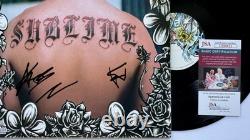 Eric Wilson Jakob Nowell Album vinyle LP signé à la main et autographié par Sublime + certificat d'authenticité JSA