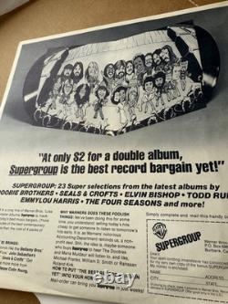 FLEETWOOD MAC Rumours Vinyle LP Signé Par MICK FLEETWOOD. REGARDEZ