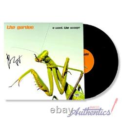 Fletcher Shears vinyle LP dédicacé et autographié U Want The Scoop The Garden PSA