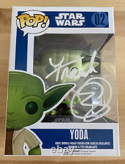 Frank Oz A Signé Star Wars Yoda 02 Funko Jsa N87468