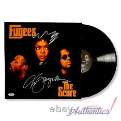 Fugees Vinyle LP The Score signé et autographié Fugees authentifié PSA/DNA