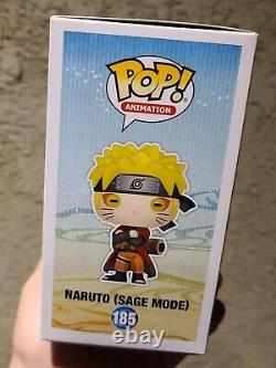 Funko Pop! Animation # 185 Naruto Shippuden Sage Mode Signé Avec Coa Par Jsa