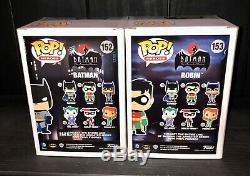 Funko Pop! Batman Et Robin Signé (certification) Kevin Conroy & Loren Lester