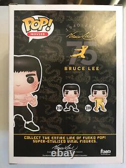 Funko Pop! Bruce Lee #218 Bait Excl. Signé Par Rudy Ramirez Lire Description