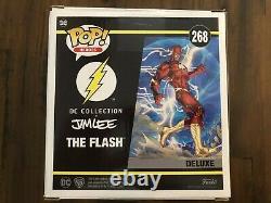 Funko Pop DC The Flash Exclusive Triple Signé Par Jim Lee, Williams, Sinclair