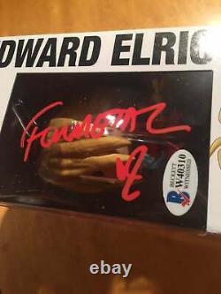 Funko Pop Edward Elric A Signé VIC Bas Beckett, Témoin De L'authentification