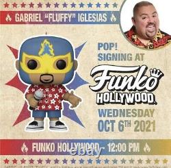 Funko Pop! Gabriel Fluffy Iglesias Signé Funko Hollywood Exclusive Le 5000