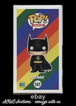 Funko Pop! Heroes Batman (pride) Signé Par Kevin Conroy Jsa Certifié