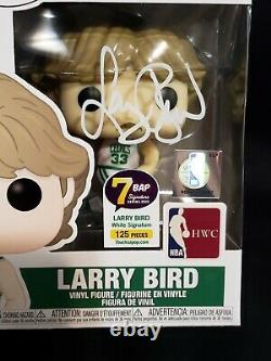 Funko Pop! Nba Larry Bird 77 Signé Boston Celtics Avecbeckett Coa Ltd Ed 125 Pcs