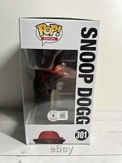 Funko Pop! Rocks Snoop Dogg #301 Signé Autographié Par Snoop Dogg Figurine en Vinyle