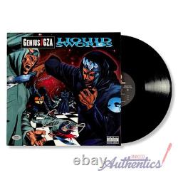 GZA signé et dédicacé vinyle LP Liquid Swords authentifié PSA/DNA