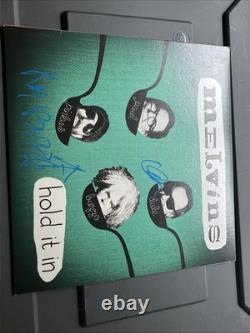 Gardez-le en main The Melvins signé Vinyle dédicacé Buzz Osborne Dale Crover JSA