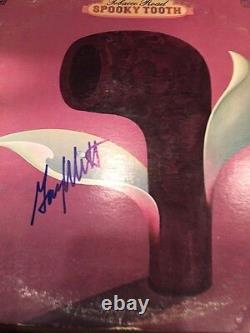 Gary Wright Spooky Dent Tobacco Rd Lp Signé Autographe Withvinyl Dream Weaver