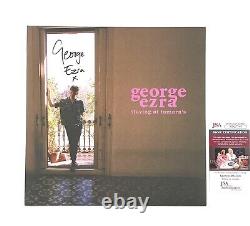 George Ezra Signé Autographié Rester Au Vinyl Record De Tamara 1ère Presse Jsa