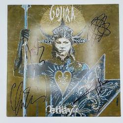 Gojira Signé Fortitude Autographiée Vinyl Lp Record Jsa Coa