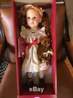 Gotz Anna Maria Allemagne Steiff Ours Nrfb Doll # 363 Signé