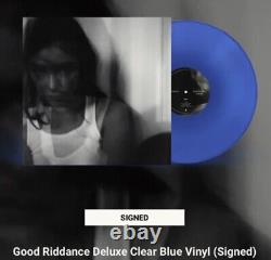 Gracie Abrams Signé Autographed Bon Riddance Blue Vinyl Album Lp Record 06.25