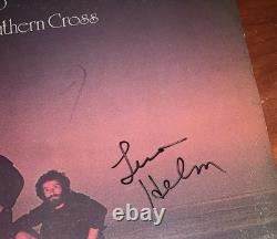Groupe Northern Lights Southern signé dédicacé vinyle LP Rick Danko Levon Helm