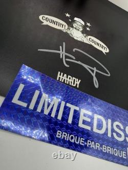 HARDY COUNTRY ! COUNTRY ! Vinyle LP signé avec insert AUTOGRAPHÉ NEUF