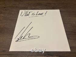 Haddaway signé et dédicacé, rare pochette de vinyle 12' What Is Love, en personne, légende