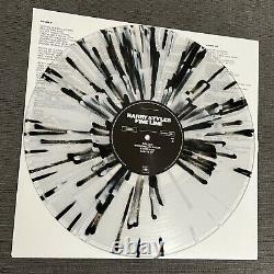 Harry Styles Fine Line Signée Black & White Splatter 2lp Vinyl