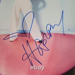 Harry Styles Signé Fine Line Vinyl Album Cover Autographe Psa/adn Coa Loa