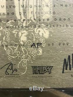 Hellboy Vinyle 13 Figure Signé Eric Alors Mike Mignola Withcoa Artist Proof / 999