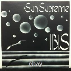 Ibis Sun Supreme 1974 Prog Italien Original Vinyl Lp Signé/autographié Vg++