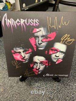 Impressions Maniaco-Dépressives d'Anacrusis. LP VINYLE signé et dédicacé ! Vinyle violet.