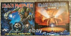 Iron Maiden La Collection Complète En Vinyle Lp Boxset Box Signed