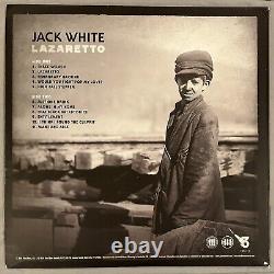 JACK WHITE Original Signé Autographié LAZARETTO LP Album Vinyle COA Certifié