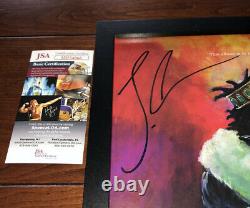 J Cole Signed Kod Vinyl Album Lp Framed Autograph (kendrick Lamar Drake) Jsa Coa