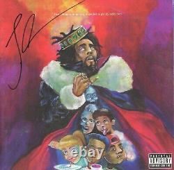 J. Cole a signé un vinyle KOD authentique avec PSA DNA