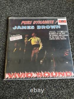 James Brown Signé À La Main Autographié Pure Dynamite King 883 Lp Vinyle Record