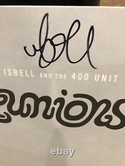 Jason Isbell Et Le 400 Unit Reunions Lp Black Vinyl New Record Autographed